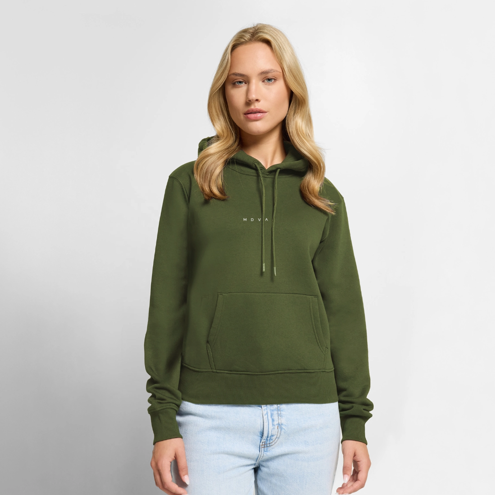 NEUES PROD FRAUEN HOODIE Friedrich Barbarossa - Khaki
