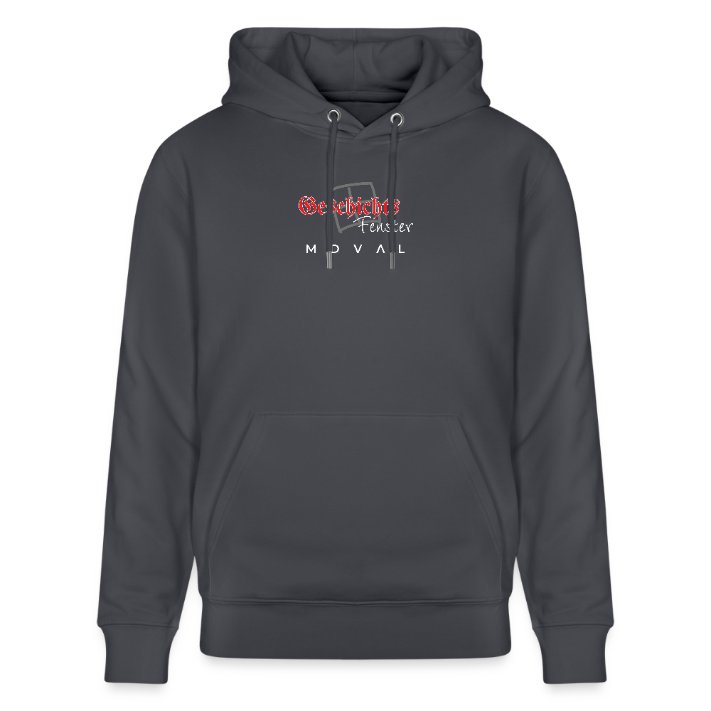 Geschichtsfenster Mittelalter Hoodie | Heiliger Georg Bio Hoodie - Indigoblau