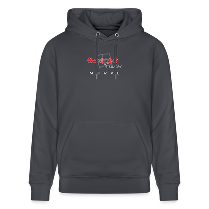 Geschichtsfenster Mittelalter Hoodie | Heiliger Georg Bio Hoodie - Indigoblau