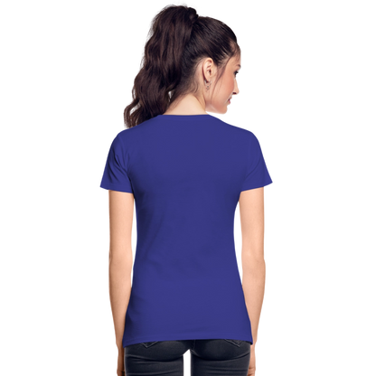 Mittelalter Shirt MDVAL Logo I tight fit I Damen - Königsblau