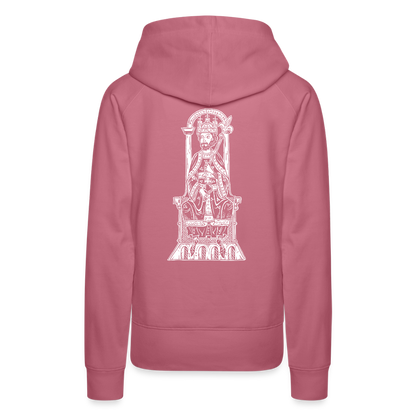 NEUES PROD FRAUEN HOODIE Friedrich Barbarossa - Malve