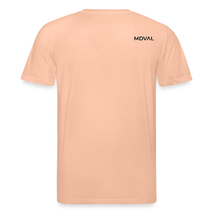 Mittelalterliches Schwert T-Shirt I "swertelin" I Hochmittelalter I hell I Bio-Shirt - Pfirsich