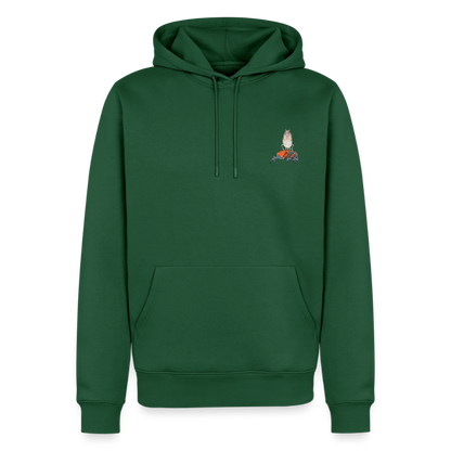 Mittelalterliche Tier Hoodie | Falscher Reiter - Flaschengrün