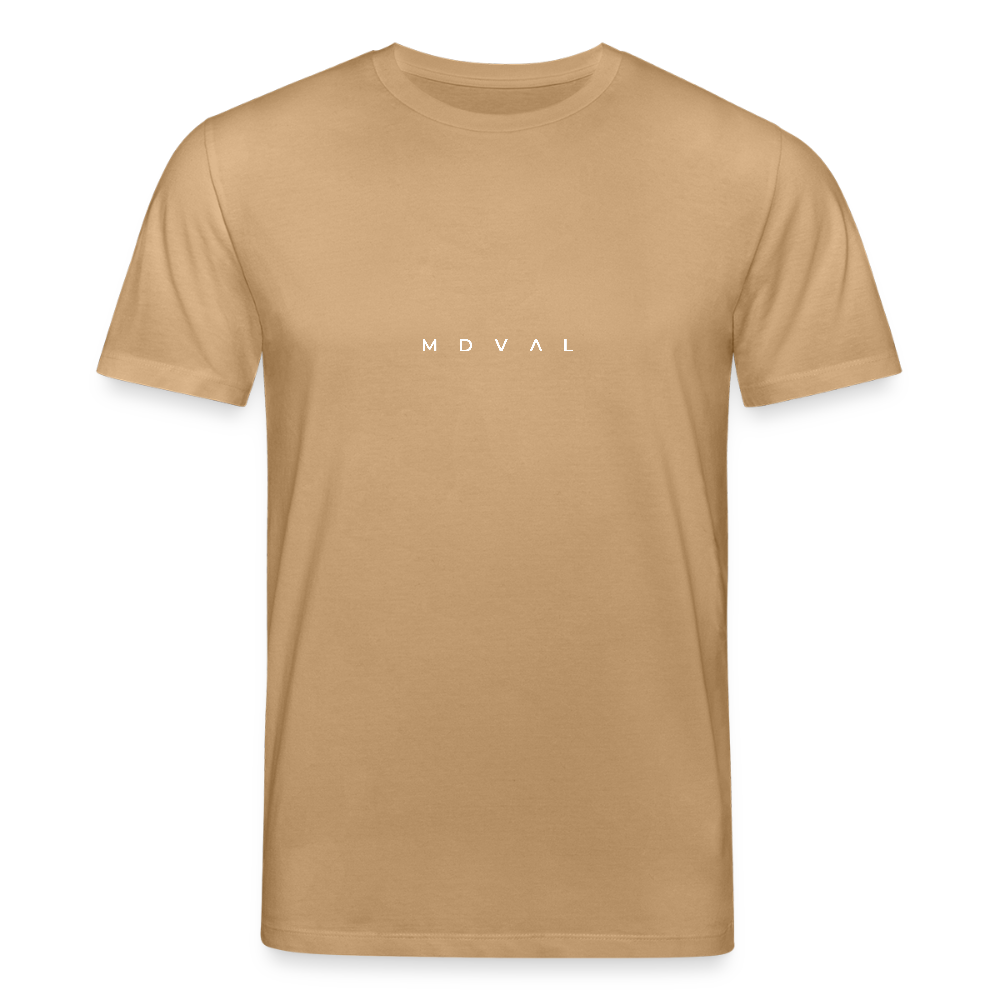 Mittelalter Shirt MDVAL Logo | Unisex | Bio-Shirt - Karamell 