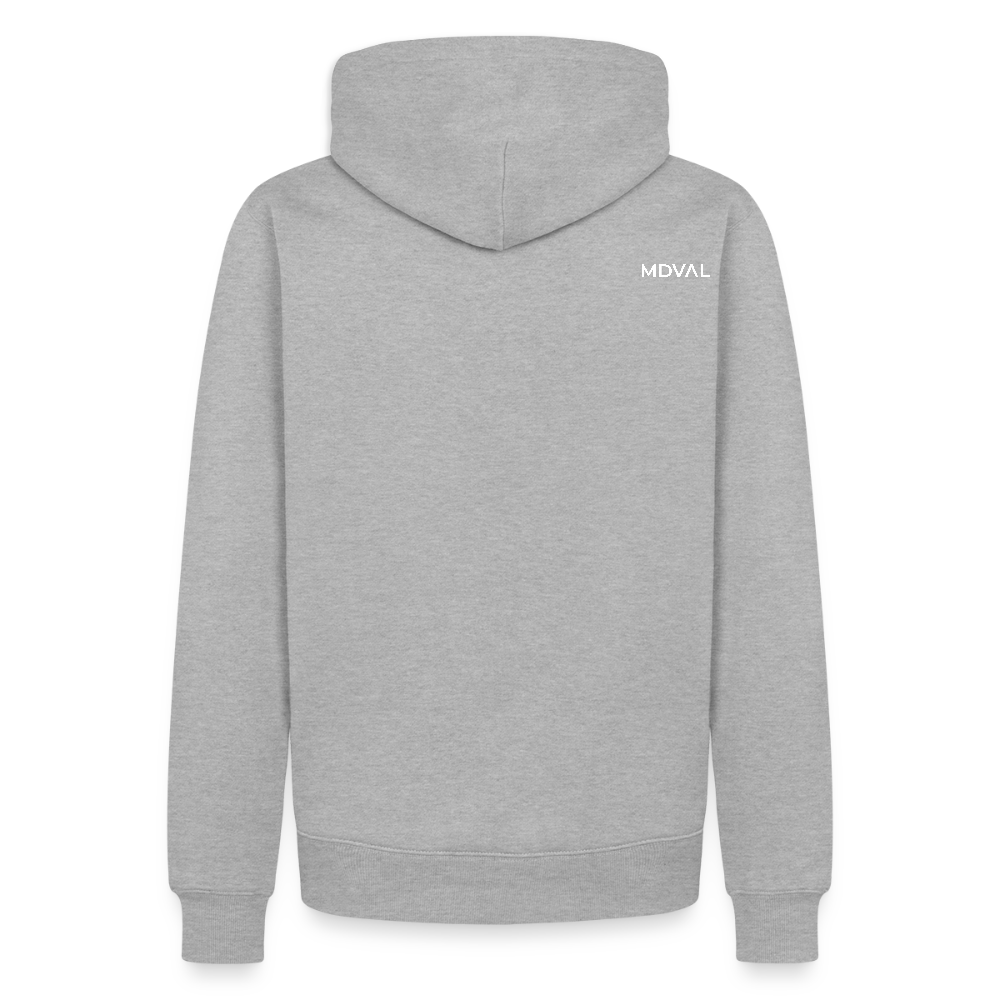 NEUES PROD Männer Premium Hoodie Homi Gehilz - Grau meliert