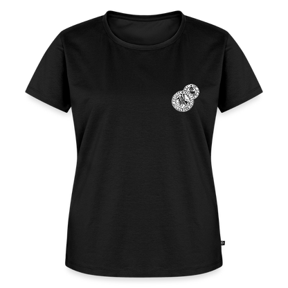 NEUES PROD Bio-Shirt Damen Templer Siegel - Schwarz