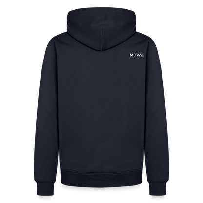 Mittelalter Tiere Hoodie | Tjostender Hase - Navy
