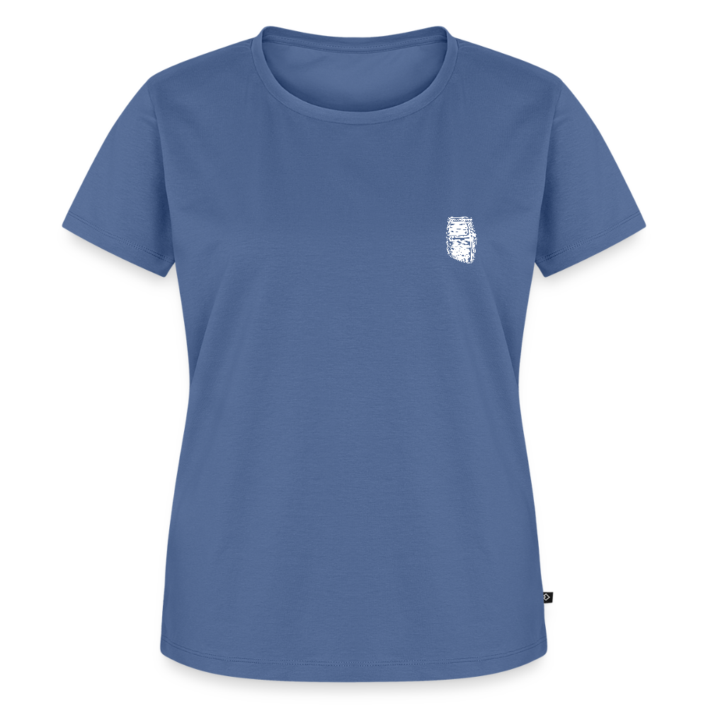 NEUES PROD Bio-Shirt Damen Dargen - Taubenblau