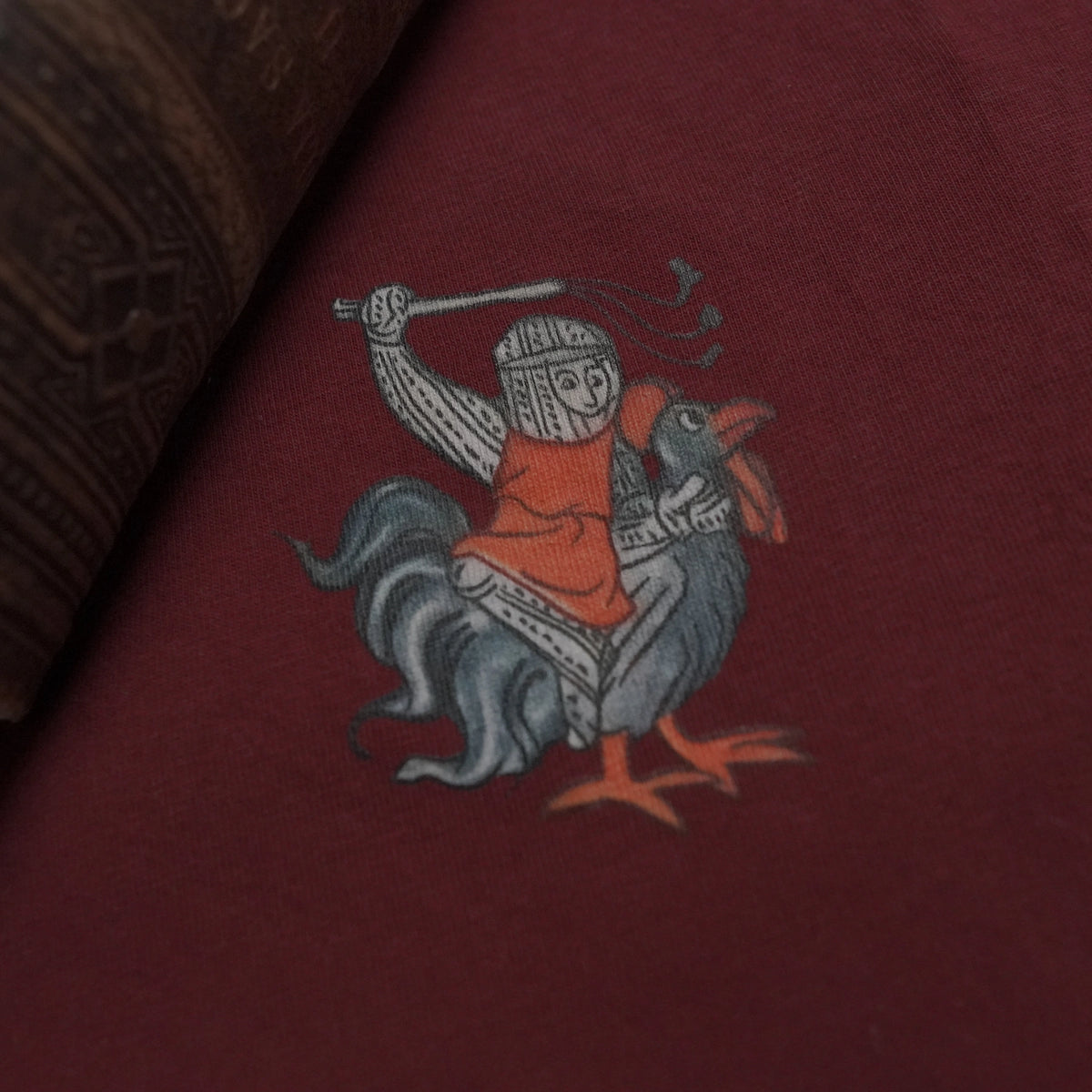Mittelalterliche Tiere Pullover I Kampfhühnchen