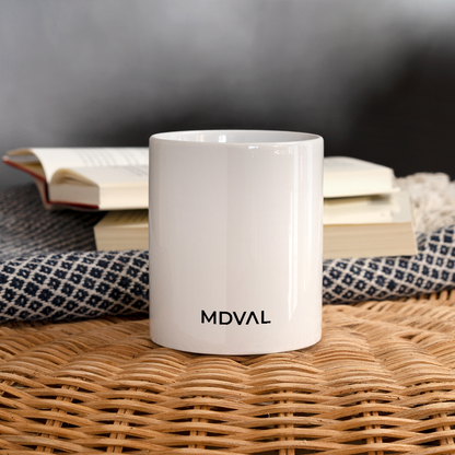 Tjostender Hase Tasse Mittelalter - Weiß