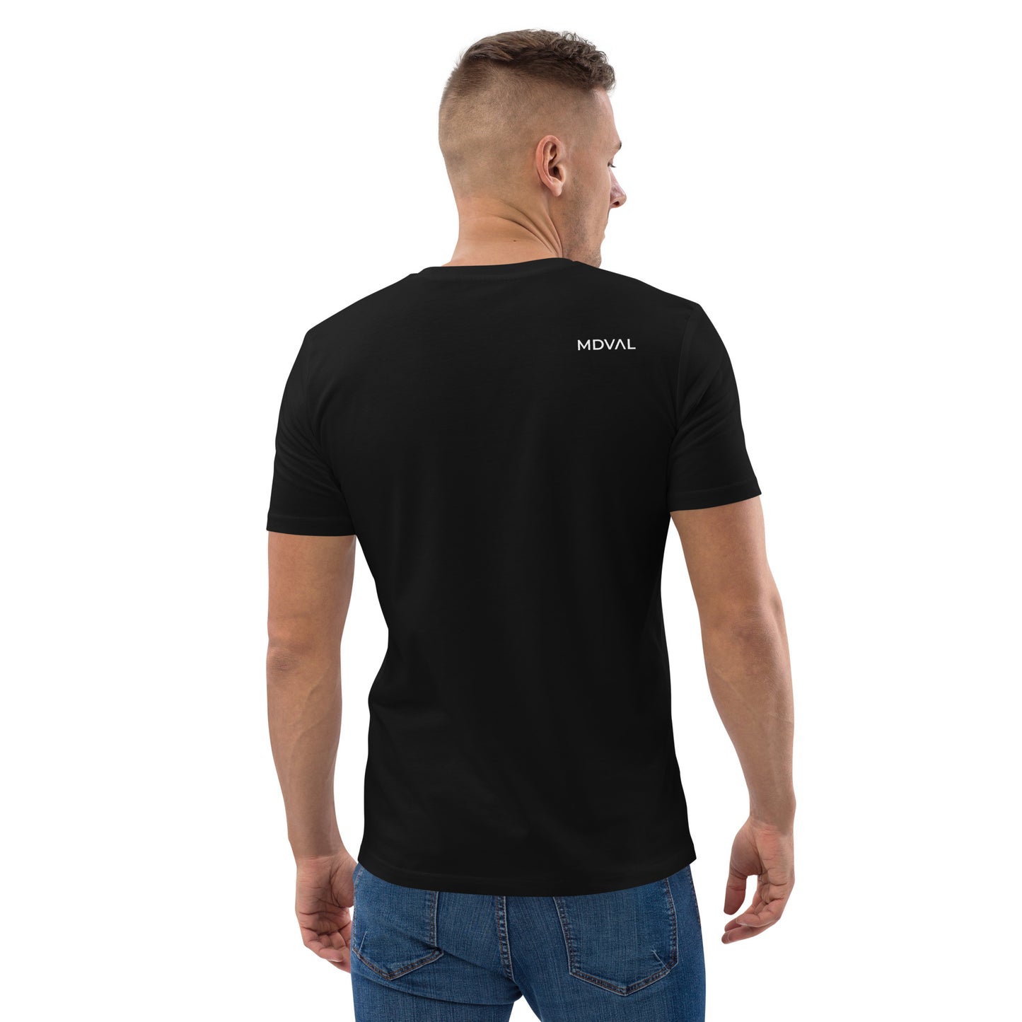 Logo back dark / organic shirt / unisex